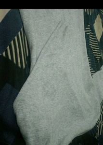 wrap grey dress