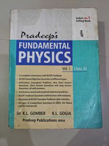 Pradeep's Fundamental Physics Vol. 1