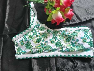 Floral Print Bikini Top
