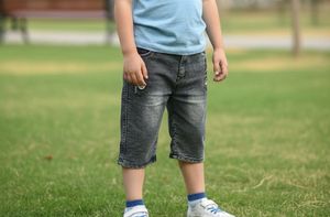 Boy's Trendy Denim Shorts