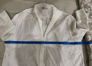 Zara - Cut out shirt