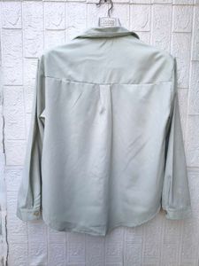 Korean Premium Cute Embroidered Button-Up Shirt