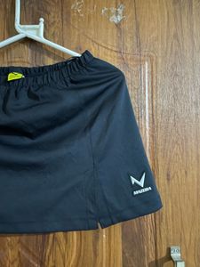 Black Athletic Badminton/ tennis  Skirt