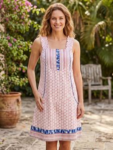 Charming Sleeveless Sundress