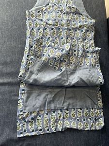 Boho Floral Print Halter kurti