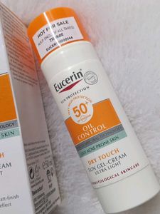 Eucerin Oil Control Sun Gel-Cream SPF 50+♥️💕