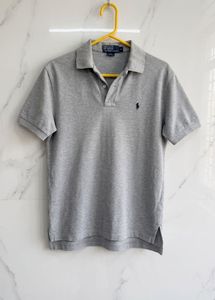 Men's Grey Polo T-Shirt