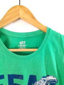 Green Printed T-Shirt (Boy's)