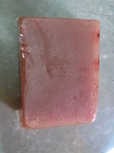 Beetroot soap