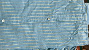 Men's Striped Button-Down Shirt