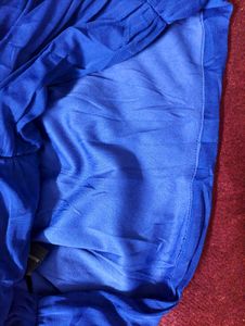 Xscape Royal Blue Rhinestone Embellished Dress