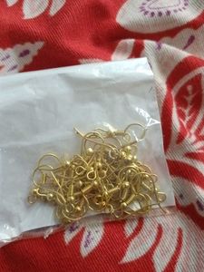 Gold Tone Earring Hooks Findings