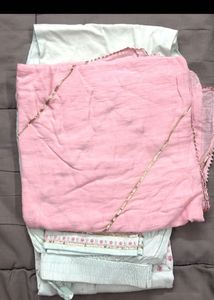 Pink Floral Print Kurti