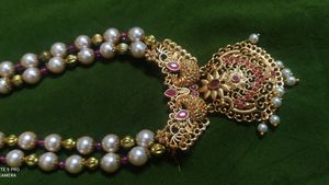 Long Bridal Haar... Necklace