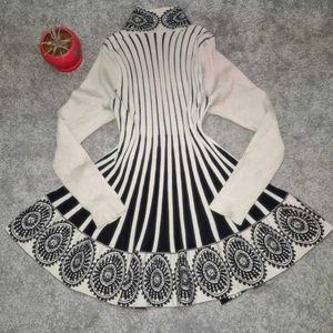 Korean Flared Cardigan