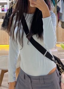 Light Blue Long Sleeve Bodysuit