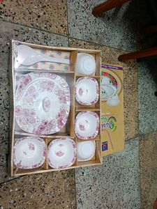 WHITE PUDDING SET