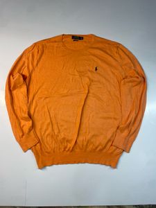 Polo Ralph Lauren Orange Crewneck Sweater