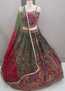 Embroidered Lehenga Choli Set