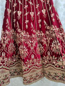 velvet lehnga with kurti and dupatta stitched