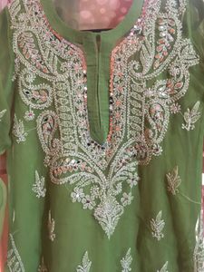 Lucknowi/ Chikenkari Kurti