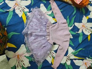Charming Lavender Party Dress