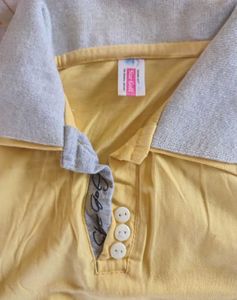 Men's Yellow Polo T-Shirt
