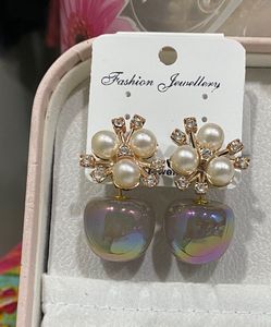 Elegant Pearl Drop Earrings