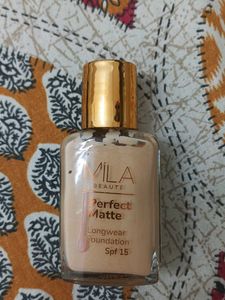 Mila Beaute Perfect Matte Foundation SPF 15
