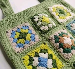 crochet handbag