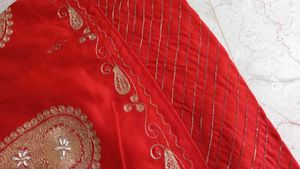 rajputi poshak royal time Red Lehenga Choli Set