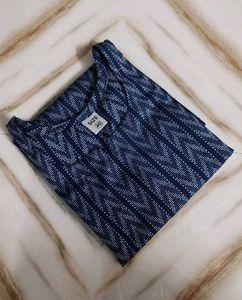 Woven Design Short Kurti