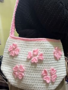 Handmade Crochet Shoulder Bag