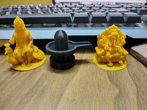 Hindu Deities 3D Printed Figurines