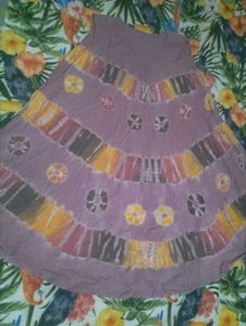 Boho Tie-Dye Sleeveless Dress