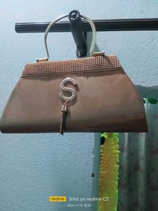 Golden Colour Bridal Purse