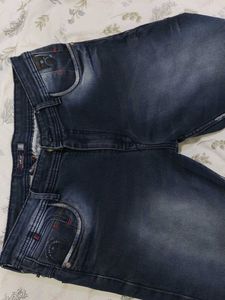 Men's Dark Wash Denim Jeans