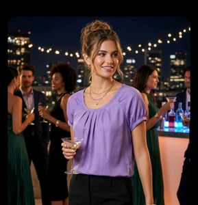Elegant Lavender Blouse for Any Occasion