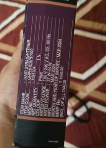 Havells Hair Straightener - Pink