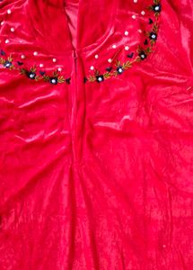 women velvet nighty