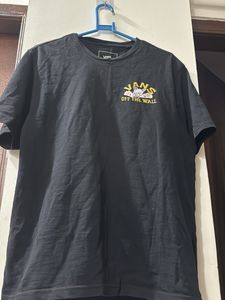 Vans Oversized Black Cotton T-Shirt