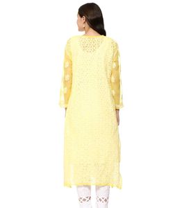 Elegant Yellow Kurta