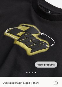 H&amp;M oversized tshirt