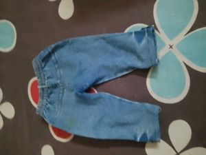 Cute Denim Baby Pants