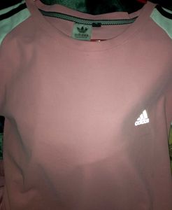 Adidas T-shirt, Regular Round Neck🎀🎀✨ L-size