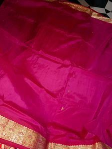 PINK BANARASI PATTU SAREE