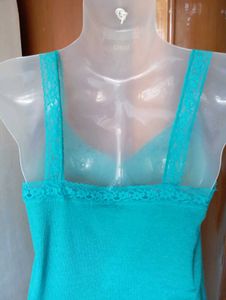Sea green tank top