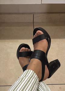 Stylish Strappy Block Heels