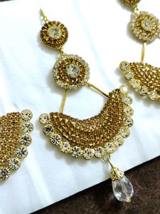 Stone studded Designer Earrings