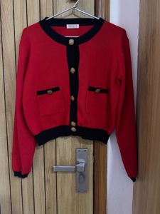 ⭐️clearance⭐️ Red knit co-ord set - by amisha